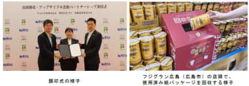 フジ、ネスレ日本・加藤産業とアップサイクル推進で連携　店頭回収の拡大へ