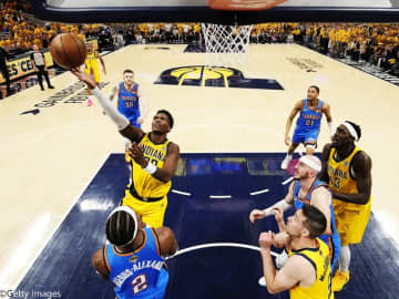 ファイナル第3戦で大活躍したベネディクト・マサリンがNBA史上わずか6人目の快記録