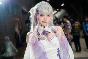【コスプレ】表情も仕草も可愛すぎる“エミリアたん”に一目惚れ！美人レイヤーが魅せる色白エルフが眩しい【写真12枚】