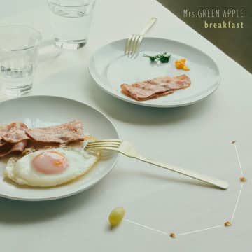 【先ヨミ・デジタル】Mrs. GREEN APPLE「breakfast」ストリーミング首位走行中、HANA「Burning Flower」が追う