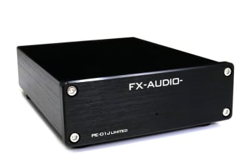 FX-AUDIO-、部品にこだわったMM対応フォノEQの数量限定モデル「PE-01J LIMITED」