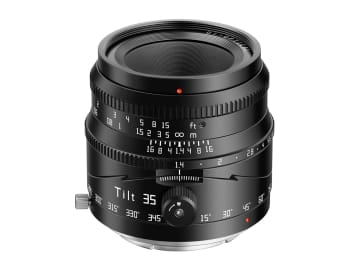 3万7,000円のティルトレンズ「TTArtisan Tilt 35mm f/1.4」　APS-C/マイクロフォーサーズに対応