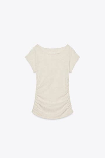 【ZARA】大人に似合う！「きれい見えTシャツ」