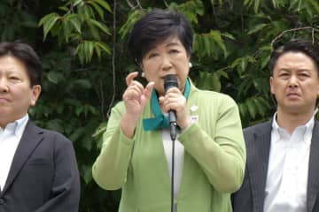 小池百合子都知事　都議選応援で中東情勢に危機感「石油の価格が上がった」