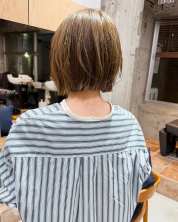 ＜40・50代の夏ヘア＞ 快適 & おしゃれを叶える！【涼しげボブ】