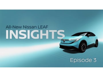 日産が新型リーフのビデオ第3弾を公開。ワールドプレミアは2025年6月17日の午後9時！