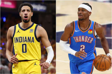 現在２勝のペイサーズの優勝確率は79.4％。サンダーは第４戦が必勝のゲームに【NBAファイナル勝敗別優勝確率】＜DUNKSHOOT＞