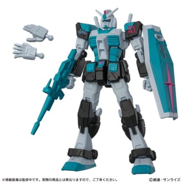 1,500円ガシャポン「機動戦士ガンダム」×「初音ミク」がカッコ良い！ド派手カラーのガンダムとシャア専用ザク全4種