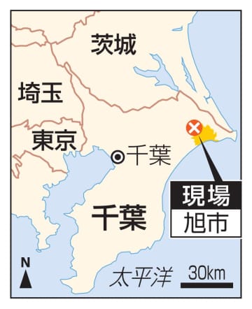 向かってきた車に警官発砲、千葉　右肩負傷の男出頭
