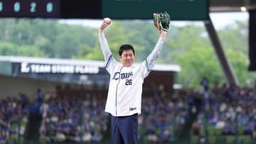 「ここで負けるとは思っていなかった」サッカー・森保監督が前回Ｗ杯振り返る　西武の始球式に登場