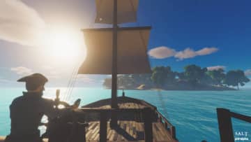 海が自動生成される「非常に好評」オープンワールド航海サバイバルADV『Salt 2: Shores of Gold』オンライン協力プレイのベータ版配信