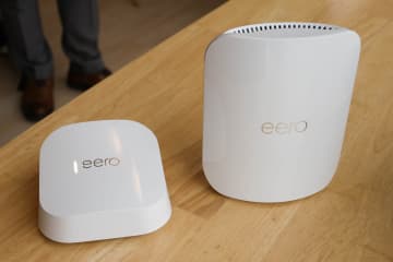 Wi-Fiルータは主張しない　部屋に馴染むアマゾン「eero」【Watch+】