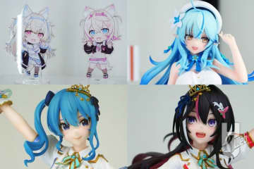 「星街すいせい」「AZKi」hololive 5th fes.–The Last Frontier-の彩色が展示！「宝鐘マリン」「白銀ノエル」「雪花ラミィ」などホロライブ勢の可愛いフィギュアが勢揃い！【スマイルフェス2025 東京】