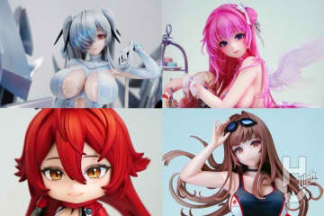 『勝利の女神：NIKKE』最新フィギュア満載！ 「シンデレラ」に「ラピ」「アニス」「ドロシー」など美麗フィギュアを激写!!【スマイルフェス2025 東京】