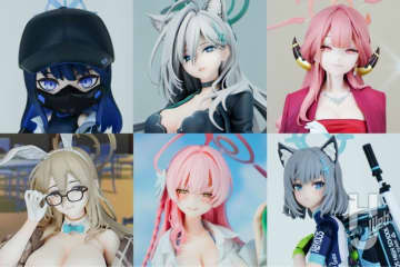 【ブルアカ最新フィギュア展示】「シロコ＊テラー」や「アル（ドレス）」、「ツバキ（ガイド）」、「錠前サオリ」などブルアカ最新フィギュアがスマフェスに集結！【スマイルフェス2025 東京】
