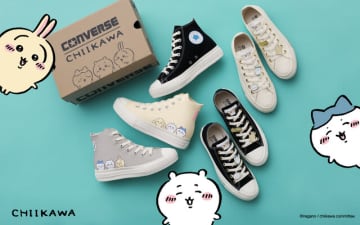 “ちょっと違う”ちいかわたちをプリント！「ちいかわ」×「コンバース」コラボシューズ第2弾に、スペシャルモデル全2型が展開