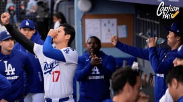 大谷翔平の“謎ポーズ”はどんな意味？　MLBの公式X投稿が大喜利状態に