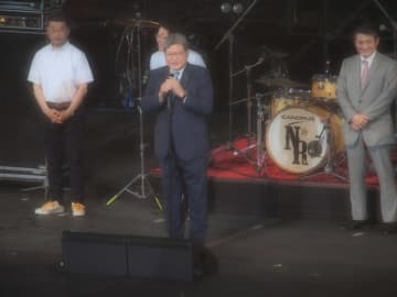『八王子魂2025』萩生田光一、背広のおじさん達も頑張っている！