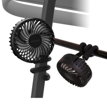 「ぐねぐね曲がる」アウトドア対応扇風機「K-FAN15」発売　MAXWIN