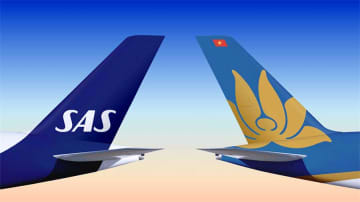 スカンジナビア航空とベトナム航空、コードシェア提携