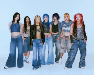 HANA、2ndシングル『Blue Jeans』リリース＆表題曲先行配信　DIESELとコラボした新ビジュアルも
