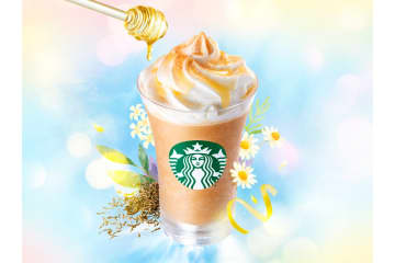 【スタバ】夏にピッタリ！華やかな“アールグレイ”のフラペチーノが登場