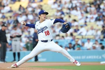 5回途中KOの山本由伸に指摘「ストライクをボール判定された。でも…」　球審にロバーツ監督言及、由伸本人は反省