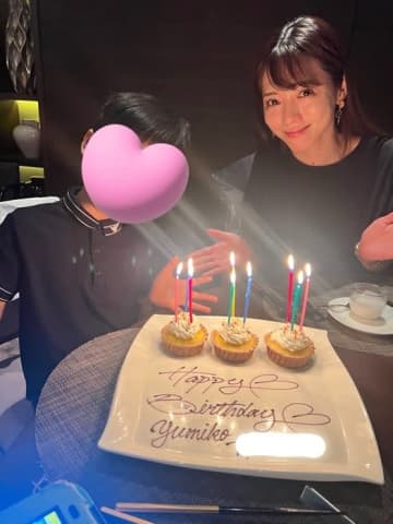 釈由美子、息子が9歳の誕生日を迎えたことを報告「ついでにママも47歳になりました」