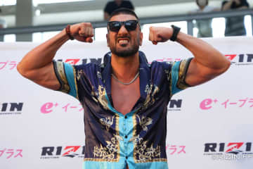 【RIZIN】“K-1の反則王”、クリーンな戦いぶりでMMAデビュー戦勝利　ネットも「普通の試合もできるのね」「エドポロと見たい」