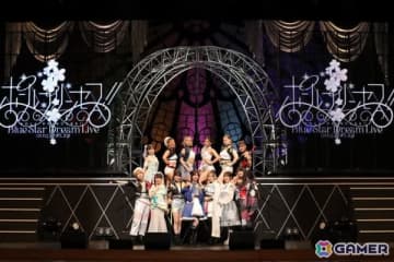 「ポールプリンセス!!」Blue Star Dream Liveレポート：ギャラクシープリンセス、エルダンジュが全員集合。歌唱とポールダンスの共演による未曾有のライブ体験に