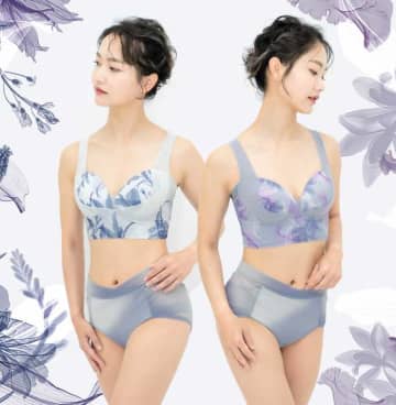 【ヒーロジー】肩コリ改善で大ヒット｢リカバリーブラ｣に、爽やかな新柄が登場!