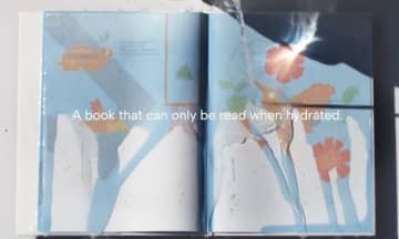 水で濡れないと読めない！ 必読の「喉が渇いた絵本」とは？