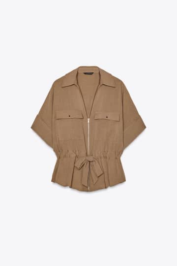 【ZARA】1枚でも羽織りでも◎「優秀トップス」