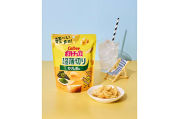 カルビー「ポテトチップス 超薄切り のりしお味」発売。クセになるのりしお味がサクサク食感で楽しめる