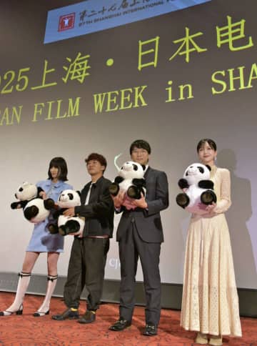 上海で日本映画週間が開幕　「乃木坂46」のメンバー登壇
