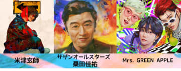 「林修の初耳学」米津玄師、ミセス、桑田佳祐の永久保存版インタビューSP放送