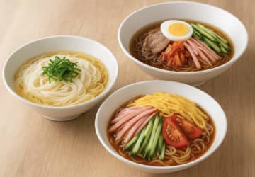 【冷やし麺対決】そうめんvs冷やし中華vs冷麺、結局どれが最強？そうめん最強説に待った！冷やし中華＆冷麺の逆襲