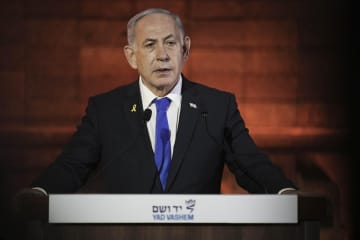 米国に事前通知、迎撃支援を感謝　ネタニヤフ氏、イラン体制転換も