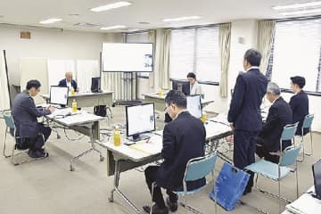 社整審道路分科会中国小委／中国横断道米子～境港間でルート帯３案を提示