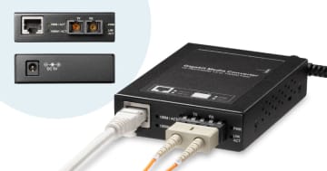 サンワサプライ、最大550mネットワークを延長できる光メディアコンバーター「LAN-EC212CB」発売