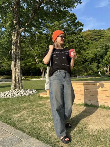 「無敵のかわいさ！」「合わせやすさ抜群」【しまむら】のTシャツで作る「夏の着回しコーデ」