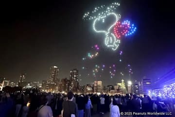 ドローンショー・ジャパン、大阪・8日間連続開催ドローンショーに延べ5万5千人が来場