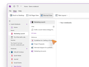「NotebookLM」のMicrosoft版？ 「Copilot Notebooks」がWindows版「OneNote」に統合／「Microsoft 365」連携に優れる点が魅力、ただし――