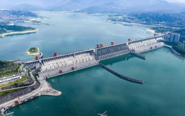 中国・長江上流ダム群、年初来の補水量が380億立方メートルに
