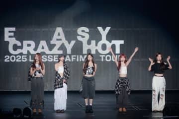 LE SSERAFIM、初の東京ドーム公演決定！日本ツアー最終日に涙のサプライズ発表