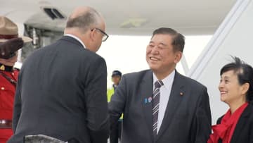 石破首相がG7開催地・カナダに到着　トランプ氏が足並み乱す中…“中東情勢”沈静化求める「共同声明」採択調整