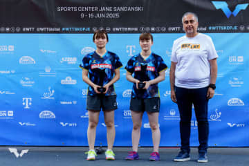 女子ダブルス世界2位の大藤/横井が準V。全日本王者・松島輝空は日本人対決で敗れて8強入りならず【卓球 WTTスコピエ/結果まとめ】