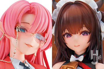 『アズールレーン』から“つまずきトラブルメイド”「樫野」と“賢装のペダゴーグ”「デューク・オブ・ヨーク」がフィギュア化！【フィギュア新製品】