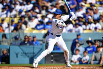 大谷翔平が３打数３安打２得点　チームの連勝に貢献　明日のパドレス戦で投手復帰