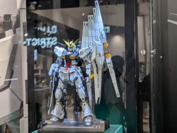 「PERFECT GRADE UNLEASHED 1/60 νガンダム」出展中！　ドムや軽キャノンなど最新キットも【ガンダムベース撮り下ろし】